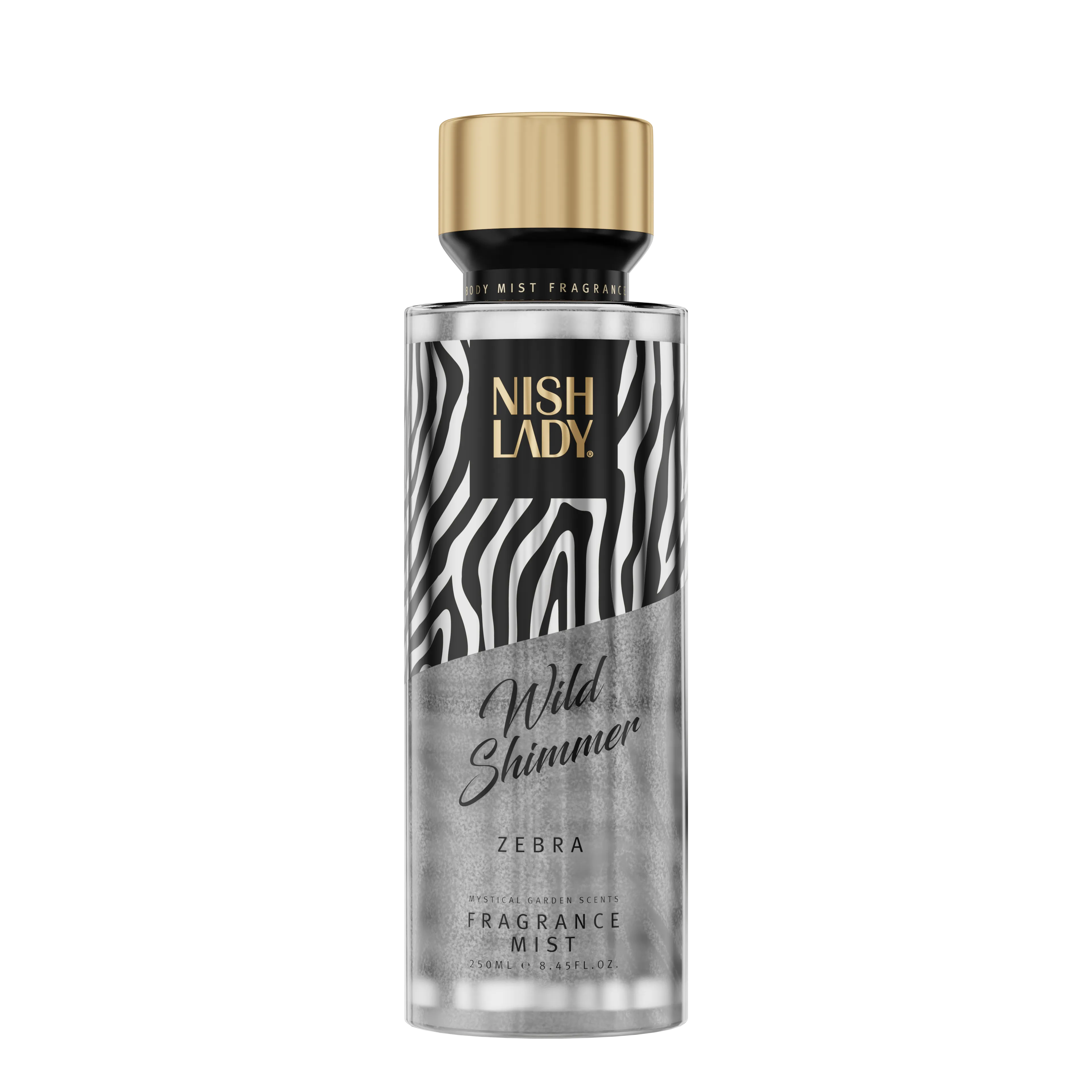 Body Mist Wild Shimmer Zebra